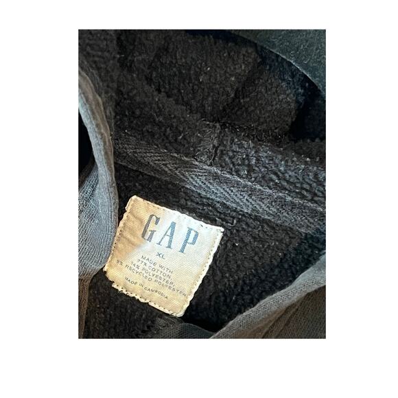 The Gap Pullover Black Hoodie Mens L - Picture 3 of 3